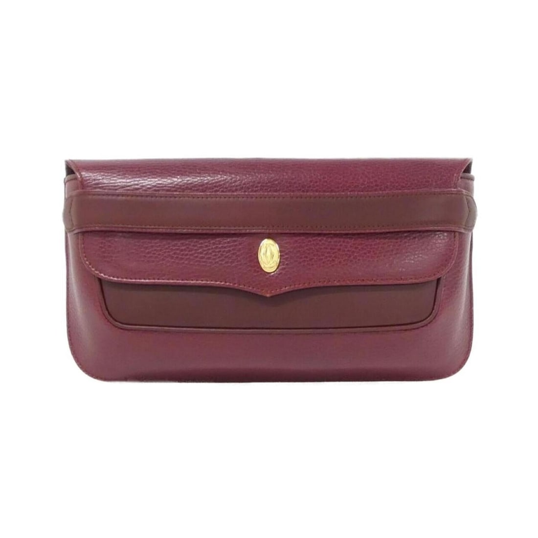 Cartier MUST DE CARTIER handbag: --- Catalog ---Category: SizeSize (HxWxD): 15cm x 28cm x 3cm / 5.9'' x 11.02'' x 1.18''Category: DesignType: HandbagColor: BordeauxGender: WomenMaterial: Leather Category: GeneralBrand: Cartier---