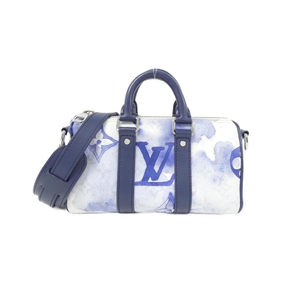 Louis Vuitton Watercolor Monogram Keepall XS Boston Bag M45761: --- Catalog ---Category: SizeSize (HxWxD): 12cm x 21cm x 9cm / 4.72'' x 8.26'' x 3.54''Category: DesignType: Boston bagColor: BlueGender: WomenMaterial: Coated canvas Category: GeneralBrand: Louis