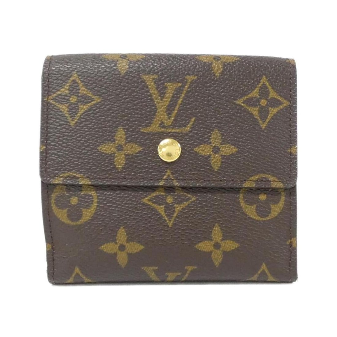 Louis Vuitton Monogram Portefeuille Elise M61654 Wallet: --- Catalog ---Category: SizeSize (HxWxD): 10cm x 11cm x 2.5cm / 3.93'' x 4.33'' x 0.98''Category: DesignType: Wallet (tri-fold)Color: BrownGender: WomenMaterial: Coated canvas Category: GeneralMPN: