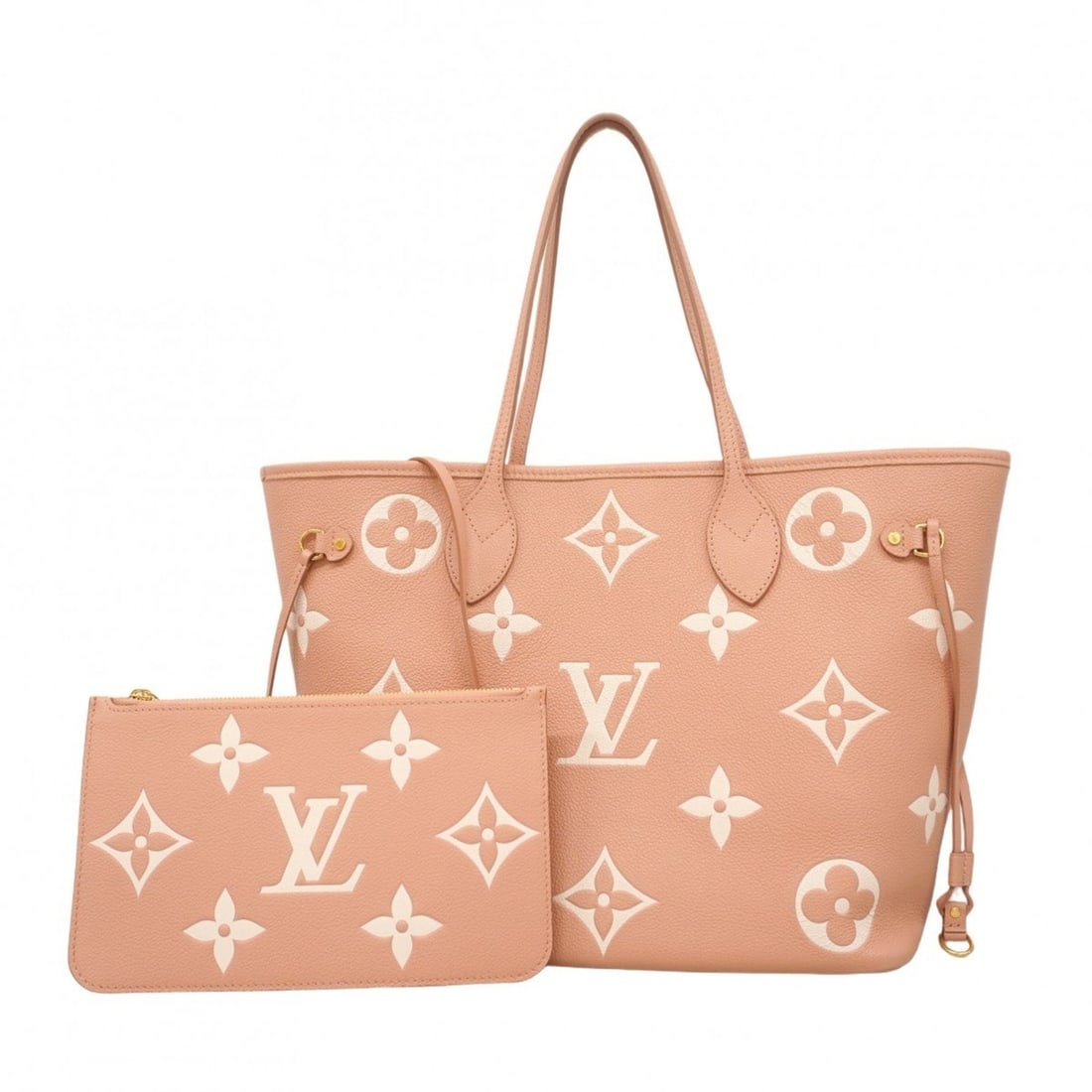 Louis Vuitton Tote Bag Monogram Empreinte Two-Tone Neverfull MM M46329 Rose Trianon Creme Women's: --- Catalog ---Category: SizeSize (HxWxD): 29cm x 32cm x 16cm / 11.41'' x 12.59'' x 6.29''Category: DesignType: Tote bagColor: Cream, PinkGender: WomenCategory: GeneralMPN: M46329Brand: Louis