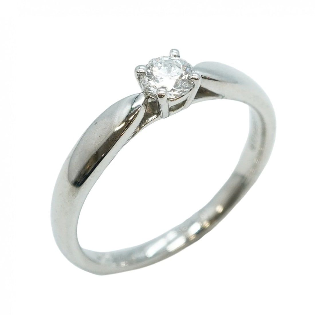Tiffany Harmony 1PD Pt950 Platinum Diamond 0.19ct Women's Ring Size 7: --- Catalog ---Category: SizeJP Size: 7US Size: 4Category: DesignType: Band ringStone: DiamondGender: WomenMaterial: Platinum 950Weight (ct.): 0.19Category: GeneralBrand: Tiffany--- Item List ---Secti