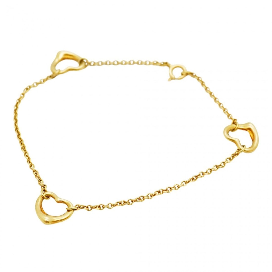 Tiffany 3-Piece Heart Bracelet in 18K Yellow Gold for Women: --- Catalog ---Category: SizeLength: 18.5cm / 7.28''Category: DesignType: Charm braceletGender: WomenMaterial: Yellow gold (18K)Category: GeneralBrand: Tiffany--- Item List ---Section: ConditionRankin
