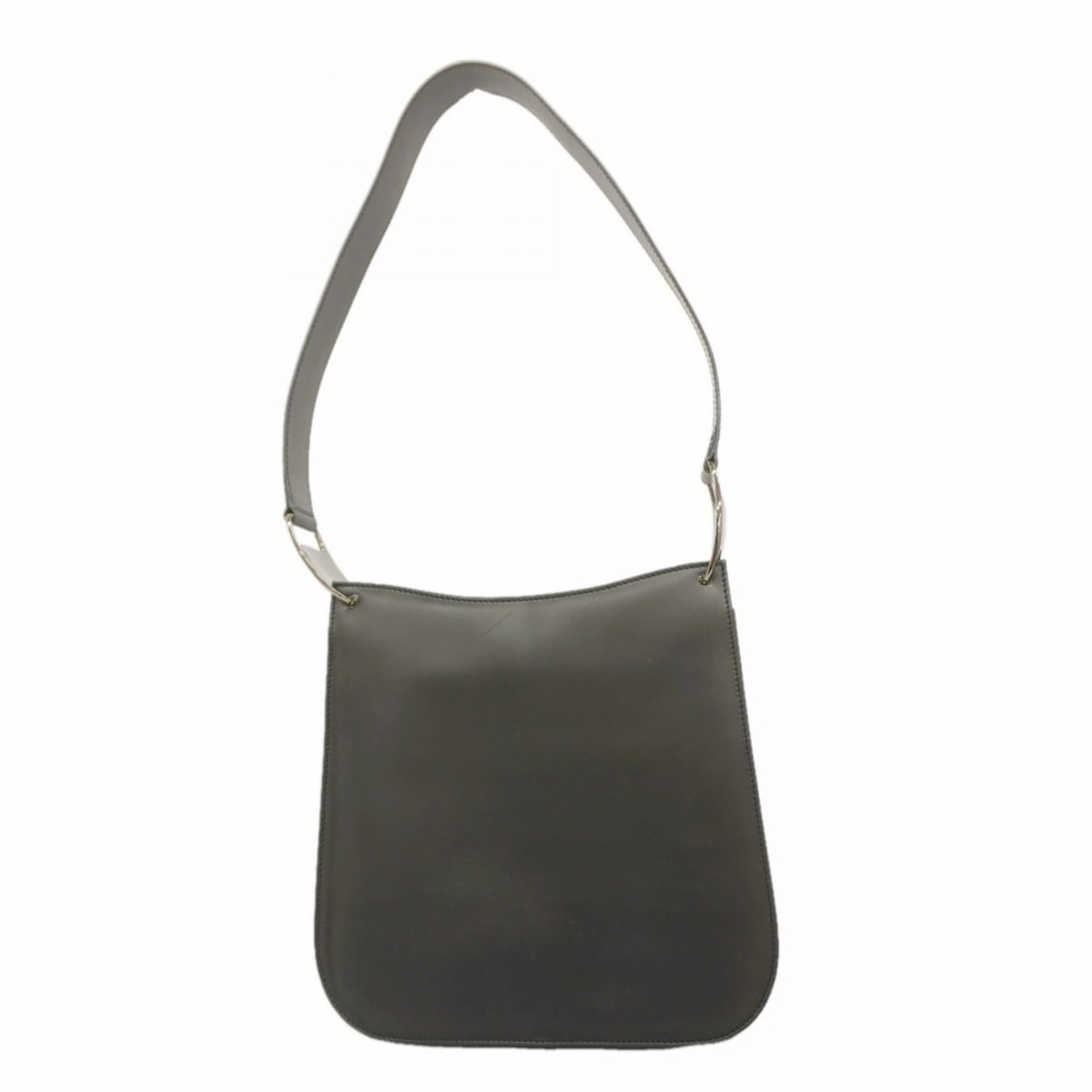 Salvatore Ferragamo Vara Leather Shoulder Bag, Black, Women's (1 of 12)