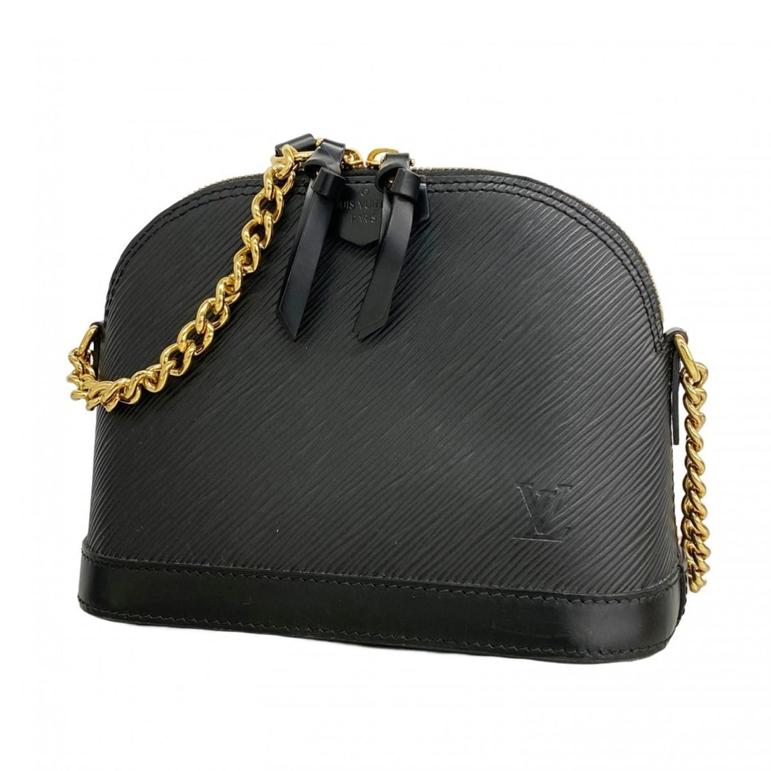Louis Vuitton Epi Alma Mini Chain Shoulder Bag M51405 Noir Women's: --- Catalog ---Category: SizeSize (HxWxD): 15.5cm x 20.5cm x 10cm / 6.1'' x 8.07'' x 3.93''Category: DesignType: Shoulder bagColor: NoirGender: WomenCategory: GeneralMPN: M51405Brand: Louis Vuitton---