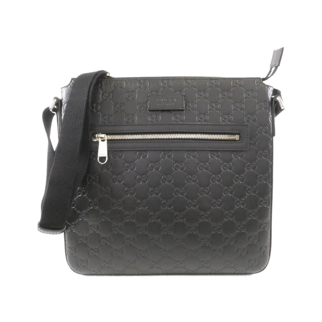 Gucci 406408 CWCBN Shoulder Bag: --- Catalog ---Category: SizeWeight: 610g / 1.34lb.Size (HxWxD): 28cm x 28cm x 3cm / 11.02'' x 11.02'' x 1.18''Strap Length: 130cm / 51.18''Category: DesignType: Shoulder bagColor: BlackGender: WomenM