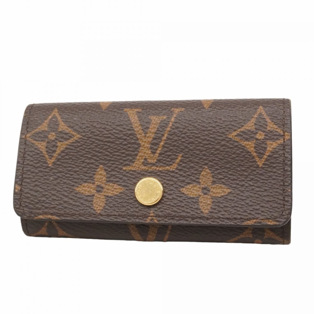 Louis Vuitton Monogram Multicle 4 Key Case M69517 Brown for Men and Women: --- Catalog ---Category: DesignType: KeycaseColor: BrownGender: Men,WomenCategory: GeneralMPN: M69517Brand: Louis VuittonCategory: Physical PropertiesSize (HxWxD): 5.5cm x 10.5cm x 1.5cm / 2.16'' x 4.