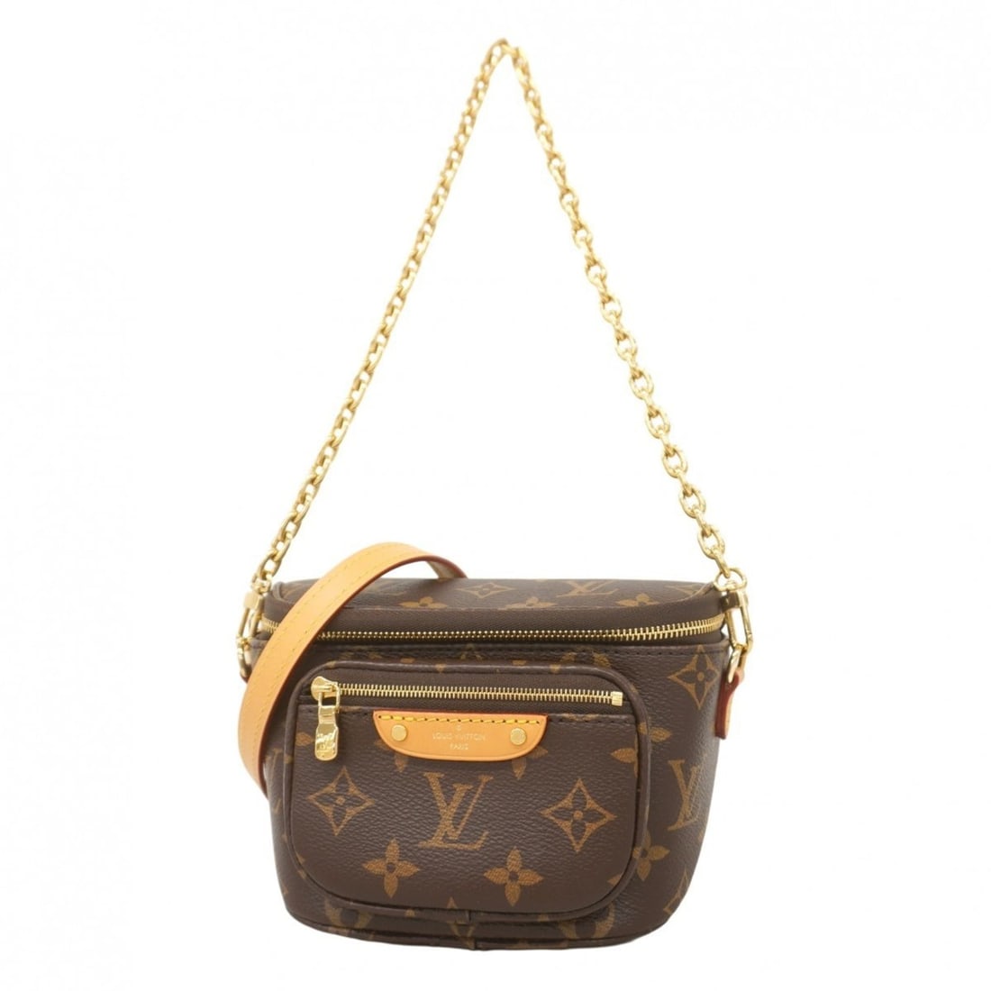 Louis Vuitton Monogram Mini Bum Bag M82335 Brown Women's: --- Catalog ---Category: SizeSize (HxWxD): 11.5cm x 18cm x 7cm / 4.52'' x 7.08'' x 2.75''Category: DesignType: Sling bagColor: BrownGender: WomenCategory: GeneralMPN: M82335Brand: Louis Vuitton--- Ite
