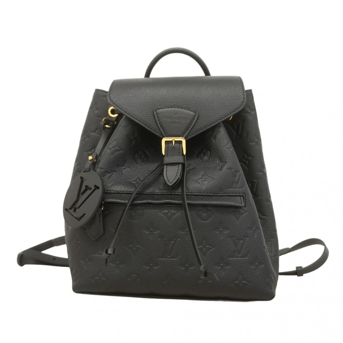 Louis Vuitton Monogram Empreinte Montsouris PM Backpack M45205 Noir Women's (1 of 18)