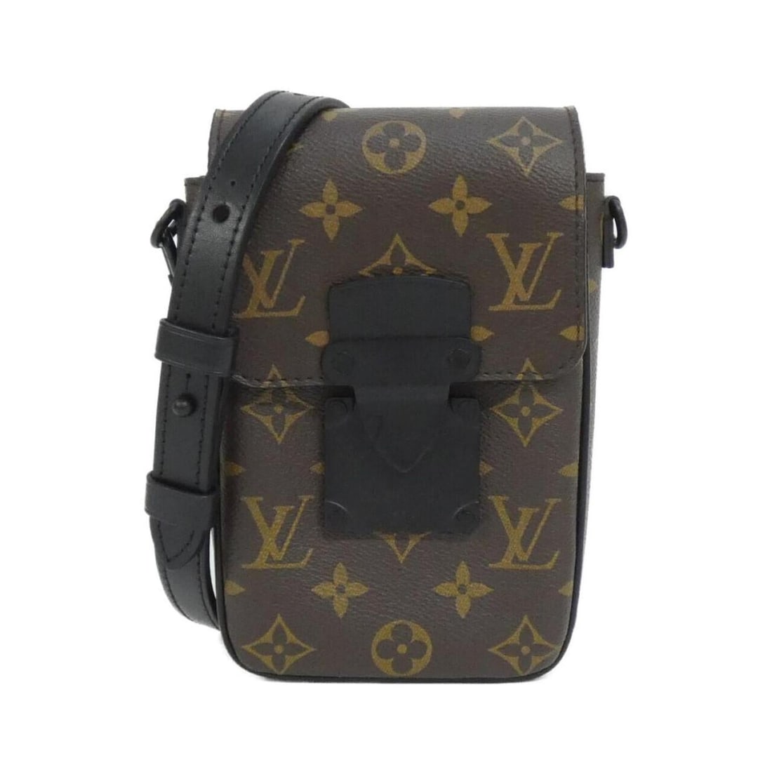 Louis Vuitton Monogram Macassar S-Lock Vertical Wearable Wallet M81522 Shoulder Bag: --- Catalog ---Category: SizeSize (HxWxD): 19cm x 12cm x 7cm / 7.48'' x 4.72'' x 2.75''Category: DesignType: Shoulder bagColor: BrownGender: Women,MenMaterial: Coated canvas Category: GeneralMPN: M815