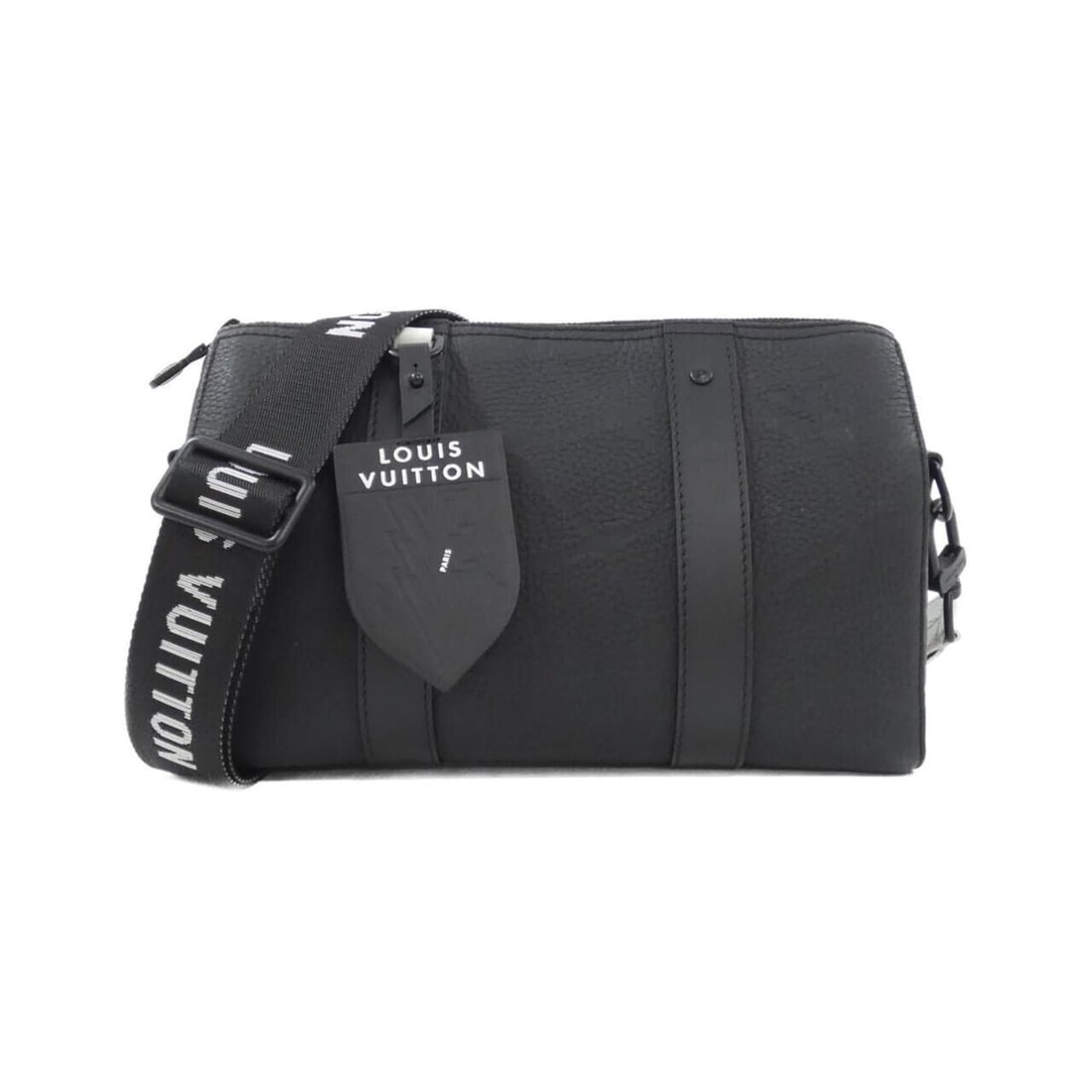 Louis Vuitton LV x FIFA City Keepall M21543 Shoulder Bag: --- Catalog ---Category: SizeSize (HxWxD): 17cm x 27cm x 13cm / 6.69'' x 10.62'' x 5.11''Category: DesignType: Shoulder bagColor: BlackGender: Women,MenMaterial: Leather Leather/Fur Type: Taurillon le