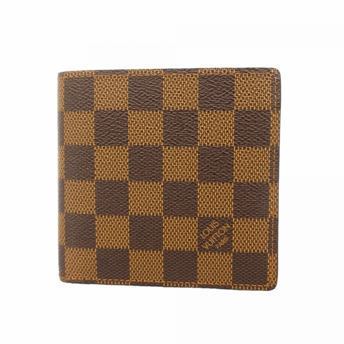 Louis Vuitton Damier Porte-Biere Carte Credit Monet Wallet N61665 Ebene Men's (1 of 11)