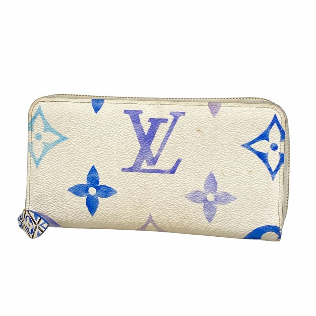 Louis Vuitton Long Wallet LV By the Pool Zippy M82384 White Blue Men's Women's: --- Catalog ---Category: SizeSize (HxWxD): 10cm x 19.5cm x 2.5cm / 3.93'' x 7.67'' x 0.98''Category: DesignType: Long wallet (bi-fold)Color: Blue, WhiteGender: Men,WomenCategory: GeneralMPN: M82384Bra