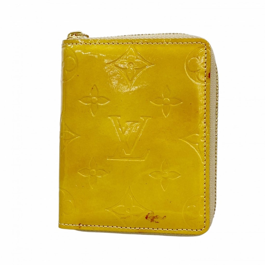 Louis Vuitton Vernis Bloom Wallet M91015 Beige Women's (1 of 11)