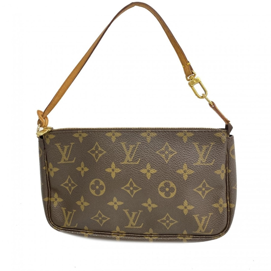 Louis Vuitton Monogram Pochette Accessoires M51980 Brown Women's Bag/Pouch (1 of 11)