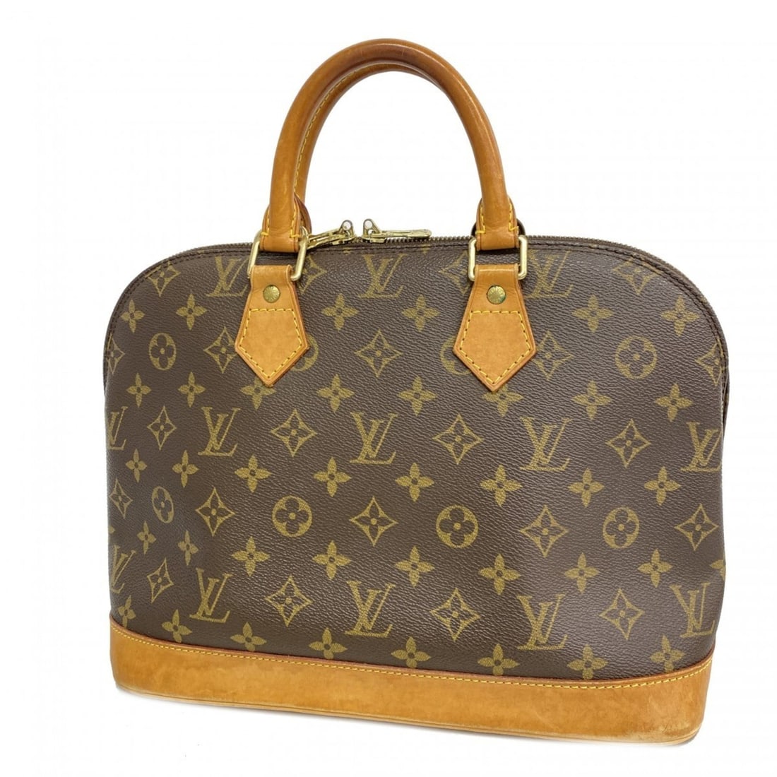 Louis Vuitton Monogram Alma Handbag M51130 Brown Women's (1 of 11)