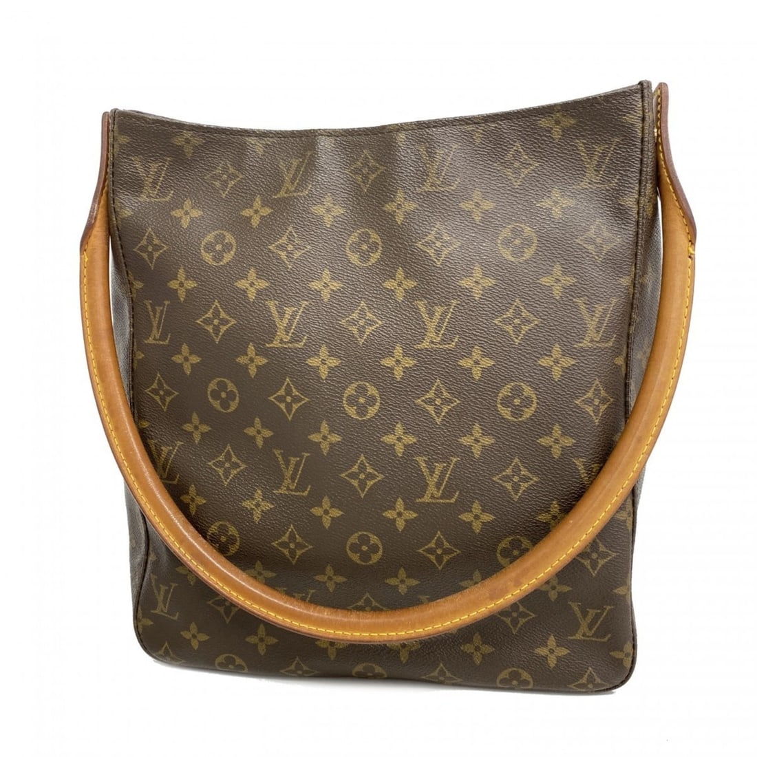 Louis Vuitton Monogram Looping GM Shoulder Bag M51145 Brown Women's: --- Catalog ---Category: SizeSize (HxWxD): 31.5cm x 28.5cm x 10.5cm / 12.4'' x 11.22'' x 4.13''Category: DesignType: Shoulder bagColor: BrownGender: WomenCategory: GeneralMPN: M51145Brand: Louis Vuitt
