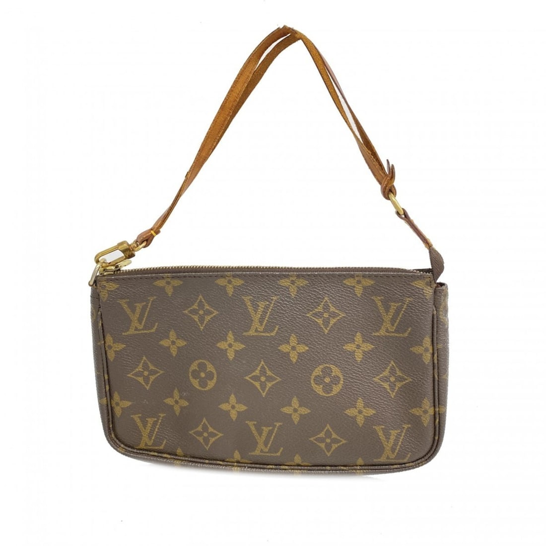 Louis Vuitton Monogram Pochette Accessoires M51980 Brown Women's Bag/Pouch (1 of 10)