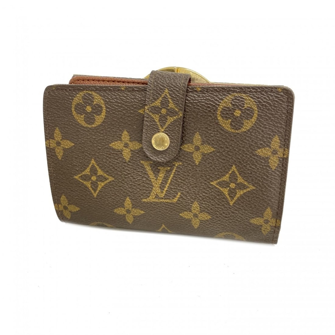 Louis Vuitton Monogram Porte Monnaie Bi-fold Wallet M61663 Brown Women's (1 of 12)