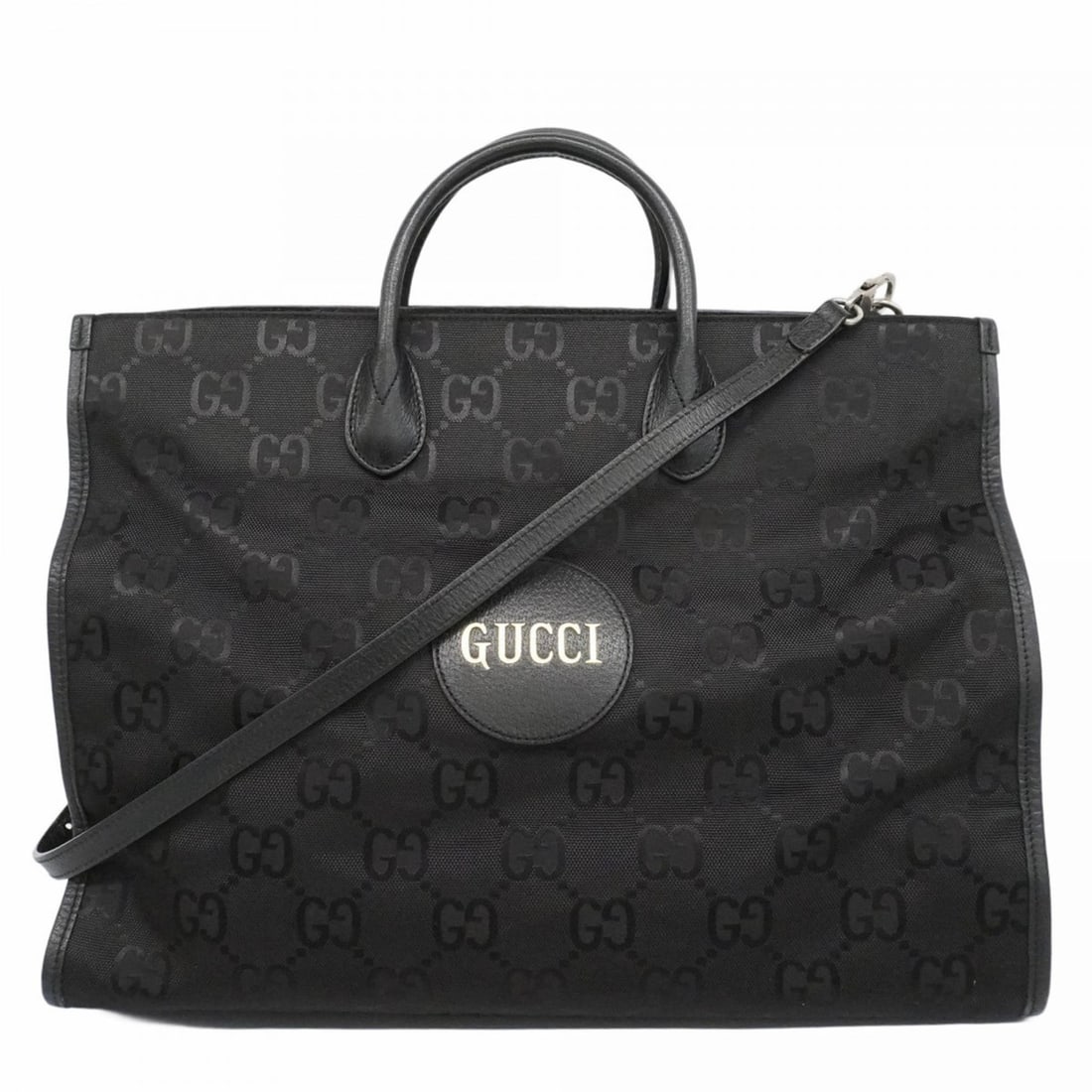 Gucci Off the Grid Tote Bag 630353 Nylon Black 2-Way for Men and Women (1 of 19)