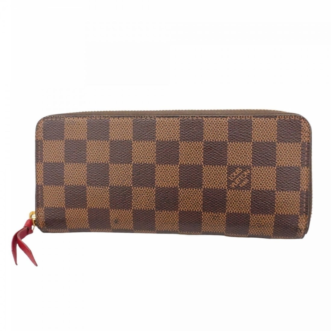 Louis Vuitton Damier Portefeuille Clemence Long Wallet N60534 Ebene Cerise Women's: --- Catalog ---Category: SizeSize (HxWxD): 9cm x 19.5cm x 2cm / 3.54'' x 7.67'' x 0.78''Category: DesignType: Long wallet (bi-fold)Color: Cerise, EbeneGender: WomenCategory: GeneralMPN: N60534Brand: L