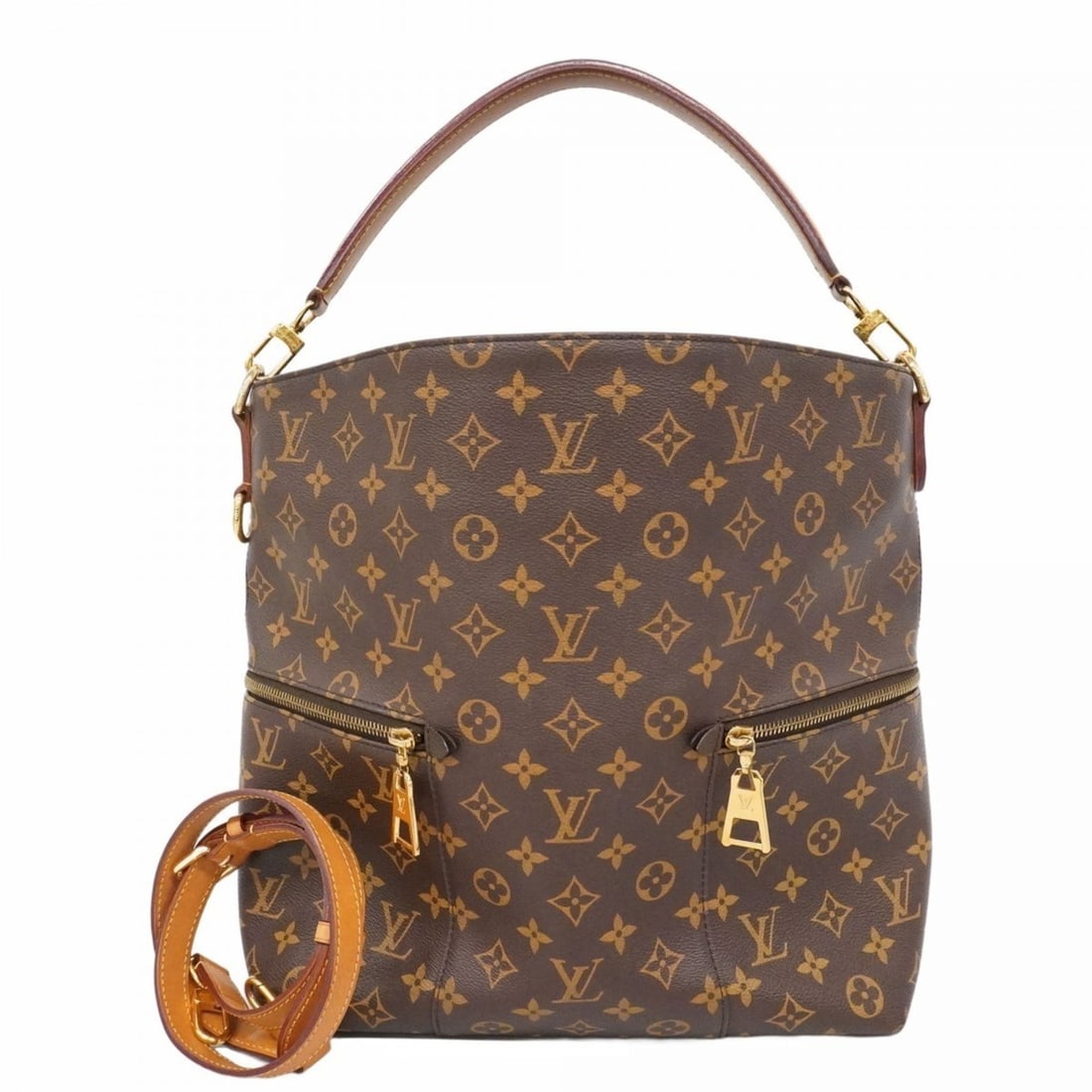 Louis Vuitton Monogram Merry Handbag M41544 Brown 2-Way Bag for Women: --- Catalog ---Category: SizeSize (HxWxD): 34cm x 30.5cm x 13cm / 13.38'' x 12'' x 5.11''Category: DesignType: HandbagColor: BrownGender: WomenCategory: GeneralMPN: M41544Brand: Louis Vuitton--- Item