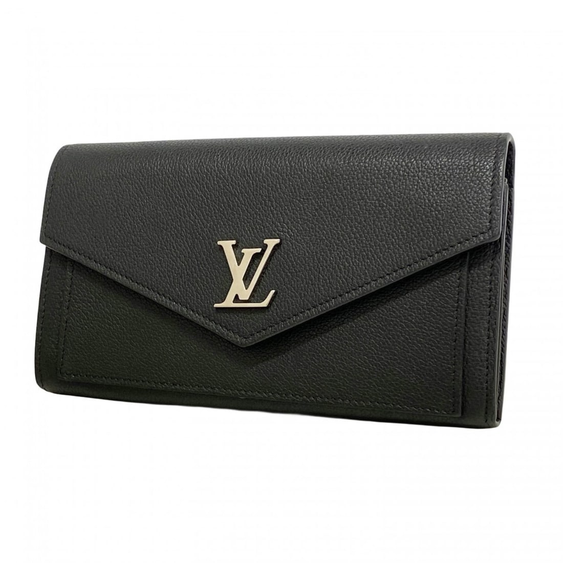 Louis Vuitton Portefeuille My Lock Me Long Wallet M62530 Noir Women's (1 of 12)