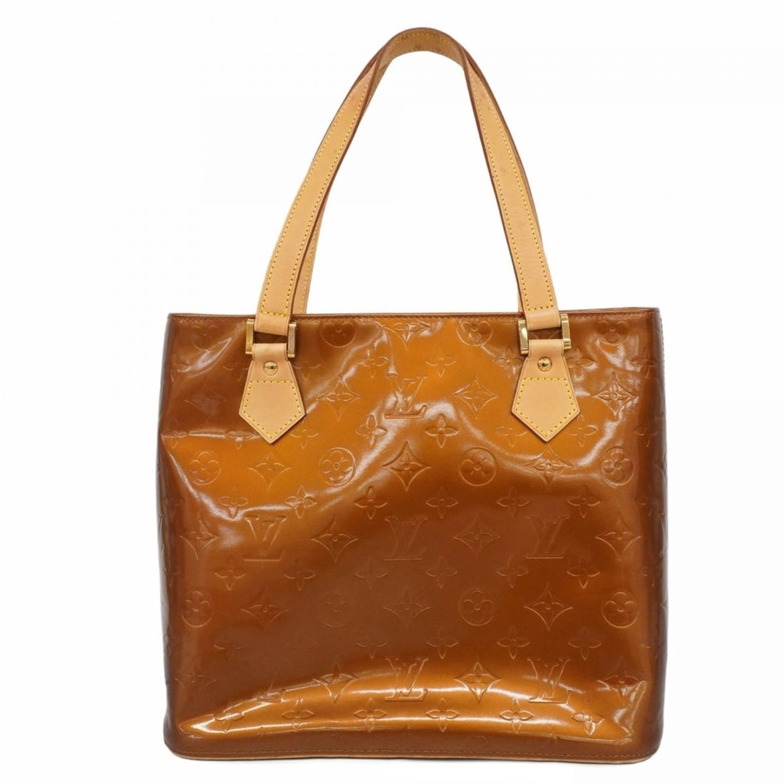 Louis Vuitton Vernis Houston Tote Bag M91122 Bronze Women's: --- Catalog ---Category: SizeSize (HxWxD): 25.5cm x 29cm x 14.5cm / 10.03'' x 11.41'' x 5.7''Category: DesignType: Tote bagColor: BronzeGender: WomenCategory: GeneralMPN: M91122Brand: Louis Vuitton---