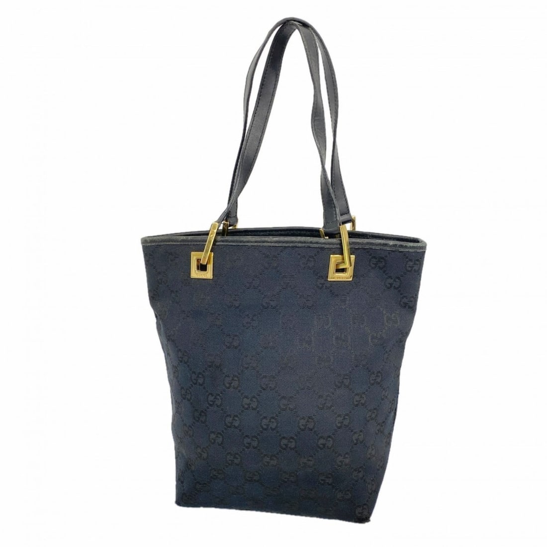 Gucci GG Canvas Tote Bag 002 1099 Black Women's (1 of 14)