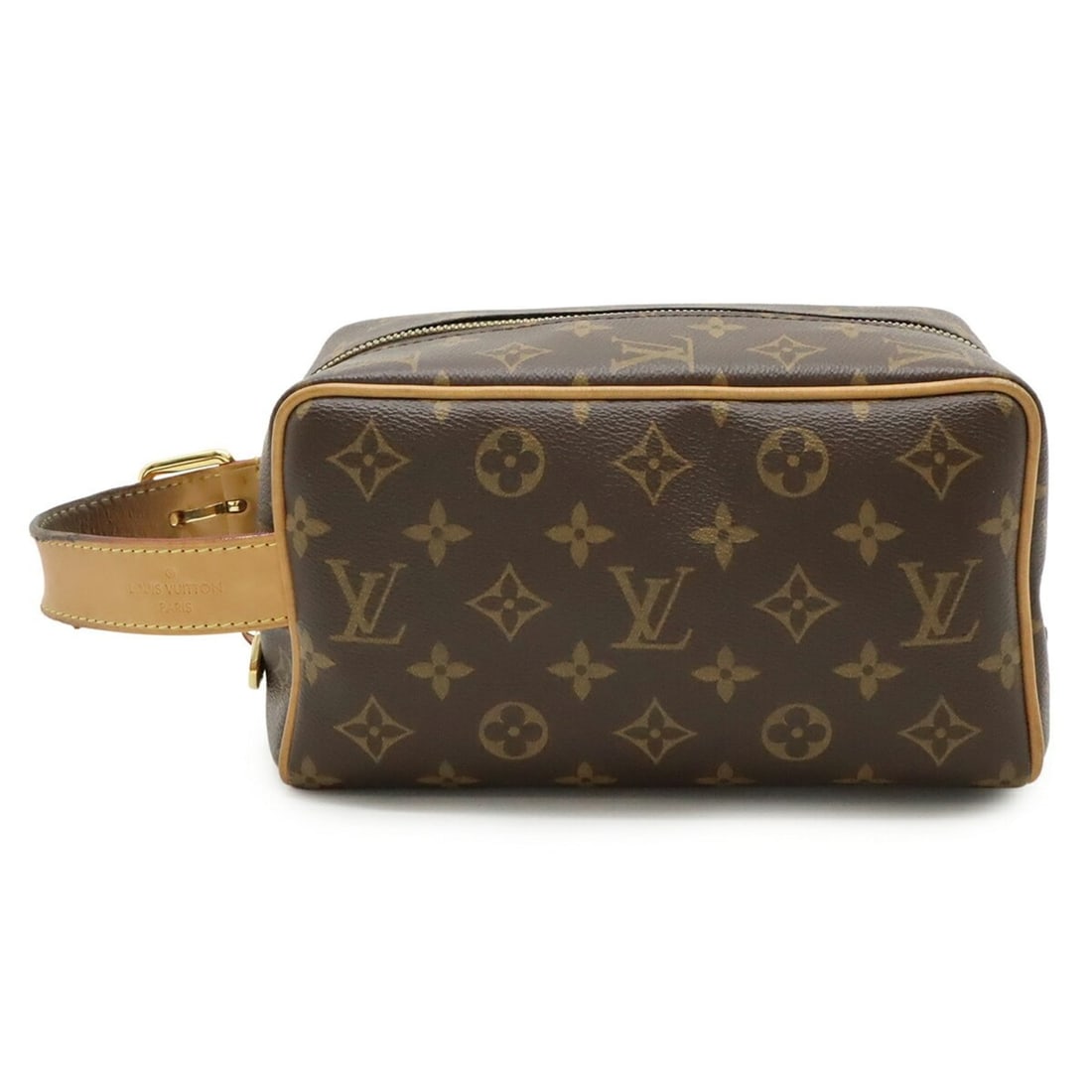 LOUIS VUITTON Monogram Locker Dopp Kit Second Bag, Clutch Handbag, Pouch M83112 (1 of 10)