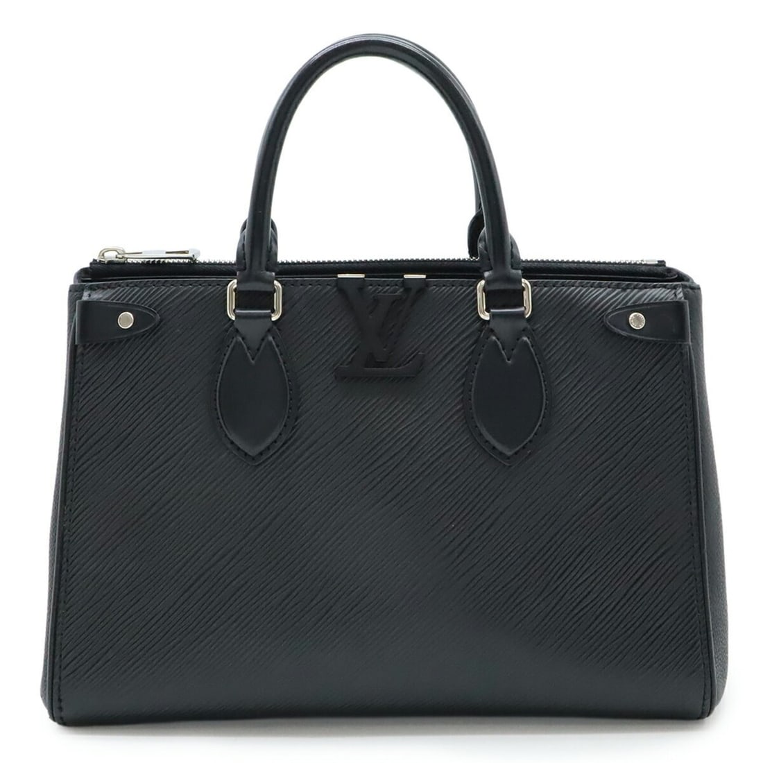 LOUIS VUITTON Epi Grenelle Tote PM Handbag Shoulder Bag Leather Noir Black M57680 (1 of 17)