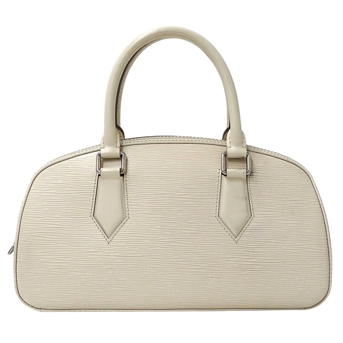 Louis Vuitton Jasmine Ivory Handbag M5285J in White, Women's: --- Catalog ---Category: SizeSize (HxWxD): 18cm x 32cm x 10cm / 7.08'' x 12.59'' x 3.93''Category: DesignType: HandbagColor: LV Off White, WhiteGender: WomenMaterial: Epi leather Category: GeneralMPN: