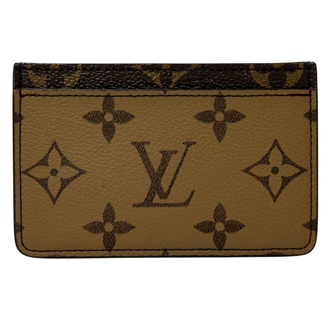Louis Vuitton Monogram Reverse Card Case, Porte Carte Sample, Brown, M69161, for Men and Women: --- Catalog ---Category: DesignType: Card caseColor: Brown, Monogram ReverseGender: Men,WomenMaterial: Monogram Reverse Category: GeneralMPN: M69161Brand: Louis VuittonCountry of Origin: FranceCategor