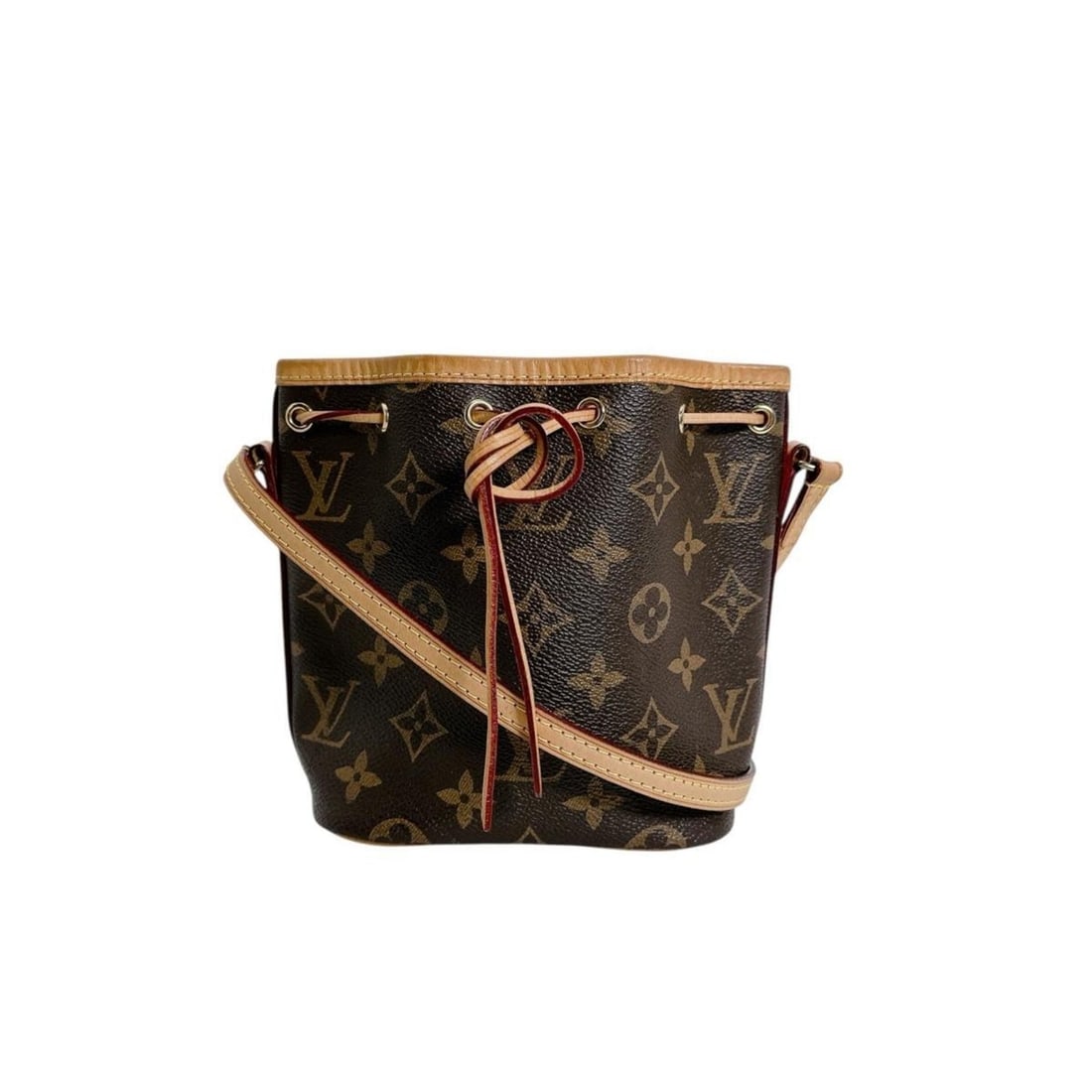 Louis Vuitton Nano Noe Monogram Canvas Shoulder Bag M41346 Brown: --- Catalog ---Category: SizeSize (HxWxD): 15cm x 18cm x 10cm / 5.9'' x 7.08'' x 3.93''Category: DesignType: Shoulder bagColor: BrownGender: WomenMaterial: Monogram Category: GeneralMPN: M41346Brand: