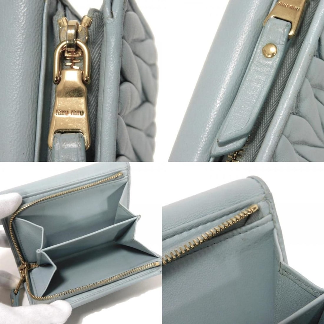 Gucci keychain, key hook, ring, leather, brown - 16