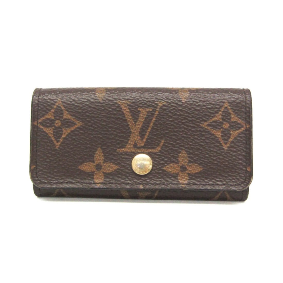 Louis Vuitton Monogram 4 Key Holder M62631 Men,Women Monogram Key Case Brown: --- Catalog ---Category: DesignType: KeycaseColor: BrownGender: Men,WomenClosure: Snap (hook)Material: Monogram Number of Key Hooks: 4Category: GeneralLine: MonogramBrand: Louis VuittonModel: 4 Key Ho