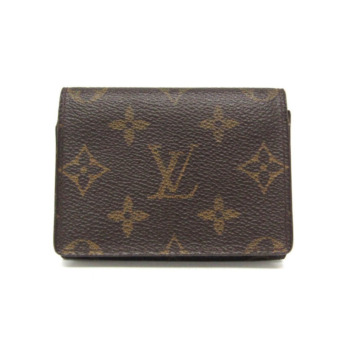 Louis Vuitton Monogram Envelope Business Card Holder M62920 Monogram Business Card Case Brown (1 of 15)