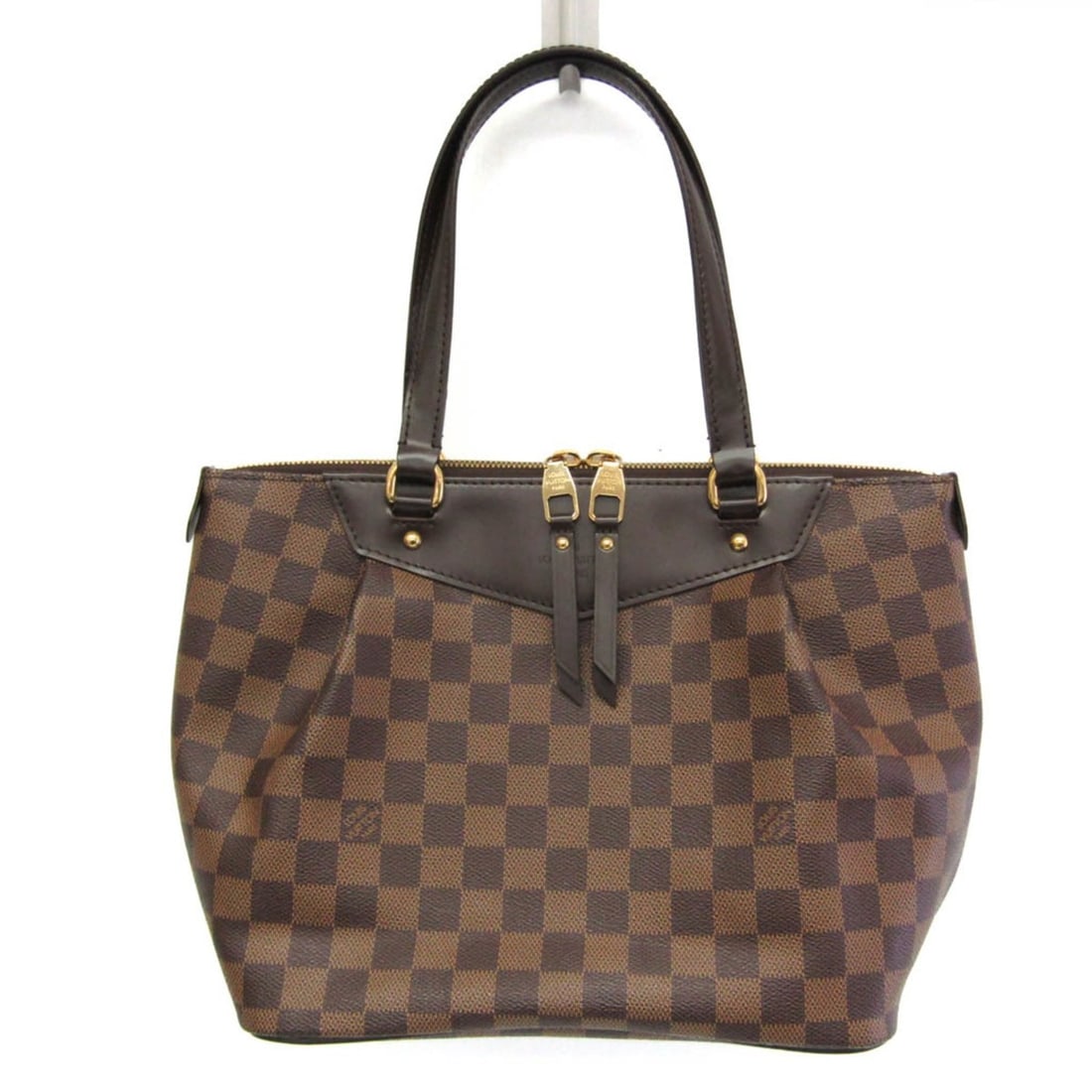 Louis Vuitton Damier Westminster PM N41102 Men,Women Shoulder Bag Brown,Ebene: --- Catalog ---Category: SizeHandle Drop: 16.50cm / 6.50''Size (HxWxD): 23.5cm x 24.5cm x 14cm / 9.25'' x 9.64'' x 5.51''Handle Length: 41cm / 16.14''Category: DesignType: Shoulder bagColor: Brown, Eb