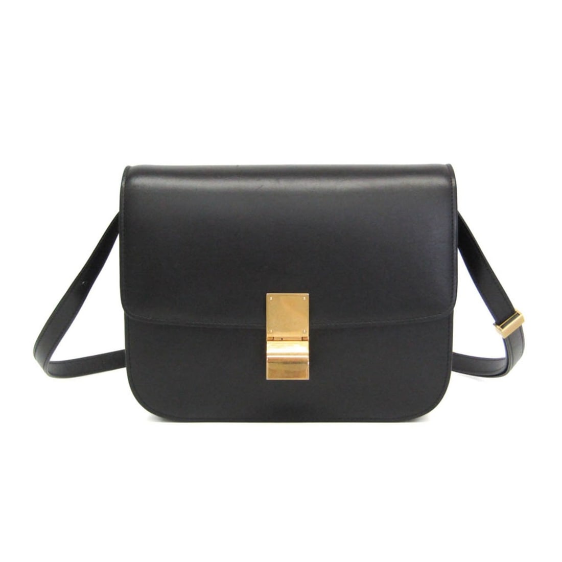 Celine Classic Box Medium 164173DLS Women's Leather Shoulder Bag Black: --- Catalog ---Category: SizeSize (HxWxD): 19cm x 23.5cm x 6cm / 7.48'' x 9.25'' x 2.36''Strap Length: 60cm - 100cm / 23.62'' - 39.36''Category: DesignType: Shoulder bagColor: BlackGender: WomenClosur