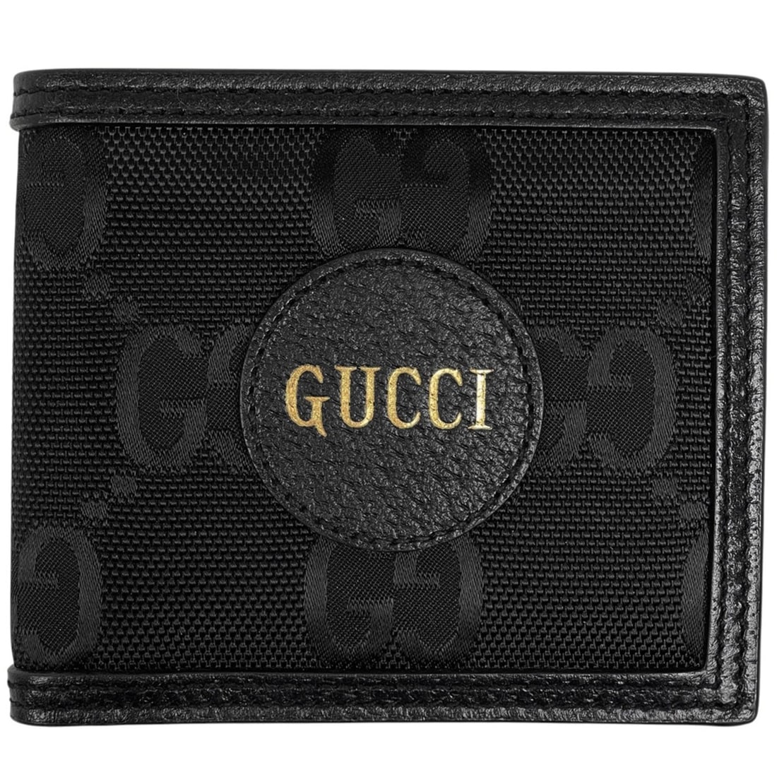 Gucci GG Pattern Off the Grid Bifold Wallet with Bill Compartment and Coin Purse, Nylon Canvas,: --- Catalog ---Category: SizeSize (HxWxD): 9.6cm x 11cm x 2cm / 3.77'' x 4.33'' x 0.78''Category: DesignType: Wallet (bi-fold)Color: BlackGender: WomenMaterial: Nylon canvas , Leather Category: Genera