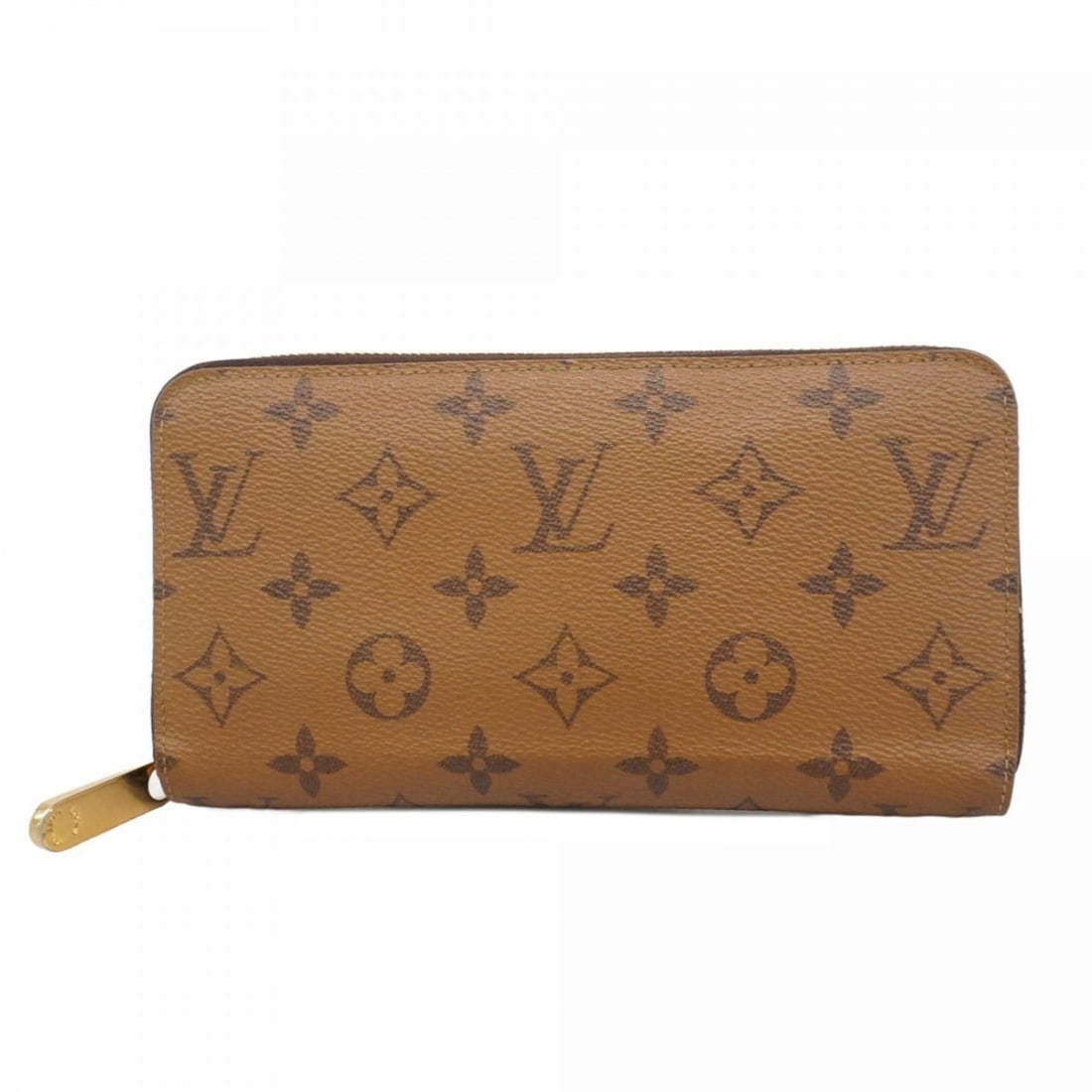 Louis Vuitton Monogram Reverse Zippy Wallet M82444 Brown Women's (1 of 16)