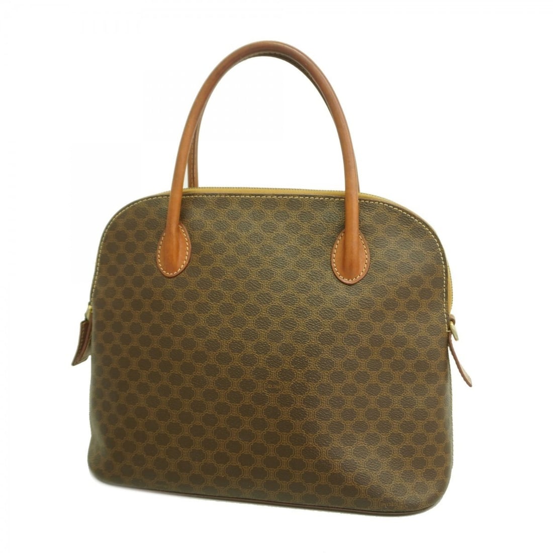 Celine handbag Macadam brown women's: --- Catalog ---Category: SizeSize (HxWxD): 24.5cm x 30.5cm x 12.5cm / 9.64'' x 12'' x 4.92''Category: DesignType: HandbagColor: BrownGender: WomenMaterial: PVC Hardware Color: GoldCategory: GeneralBra