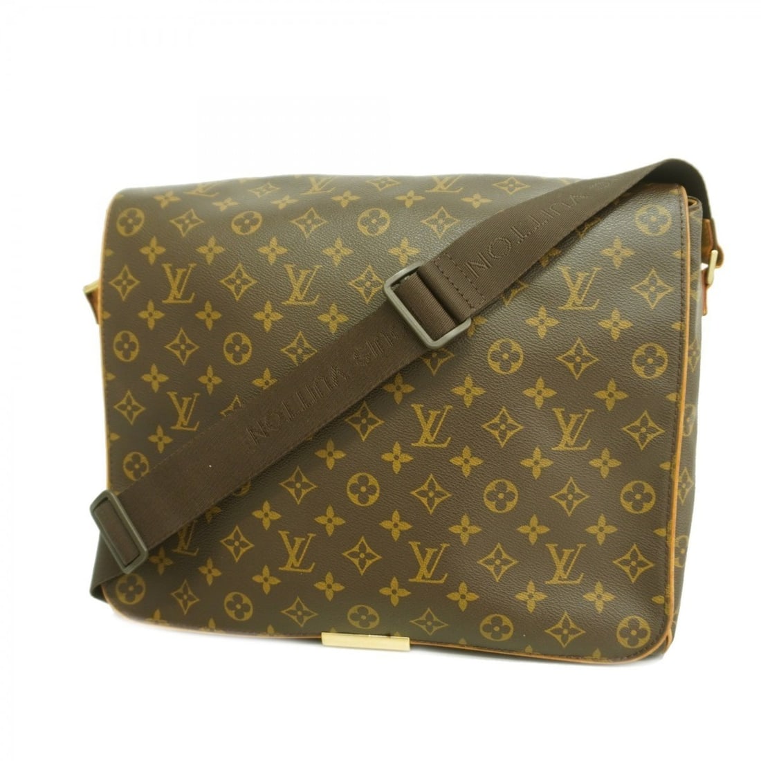 Louis Vuitton Monogram Abess Shoulder Bag M45257 Brown Men's: --- Catalog ---Category: SizeSize (HxWxD): 28cm x 35cm x 10cm / 11.02'' x 13.77'' x 3.93''Category: DesignType: Shoulder bagColor: BrownGender: MenCategory: GeneralMPN: M45257Brand: Louis Vuitton--- I