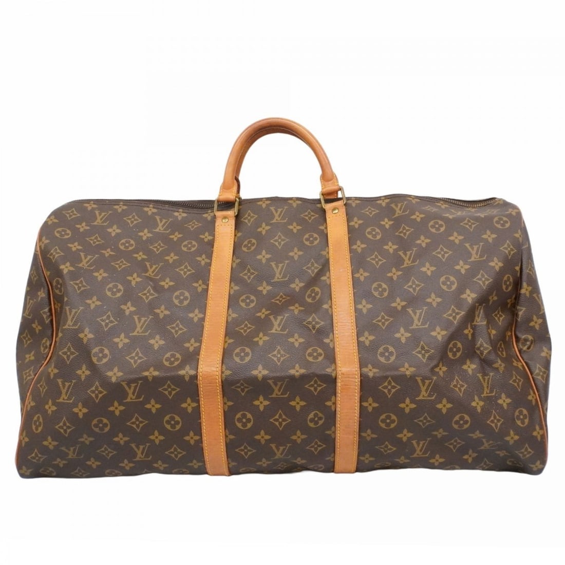 Louis Vuitton Monogram Keepall 60 Boston Bag M41422 Brown Men's/Women's: --- Catalog ---Category: SizeSize (HxWxD): 33cm x 60cm x 27cm / 12.99'' x 23.62'' x 10.62''Category: DesignType: Boston bagColor: BrownGender: Men,WomenCategory: GeneralMPN: M41422Brand: Louis Vuitton