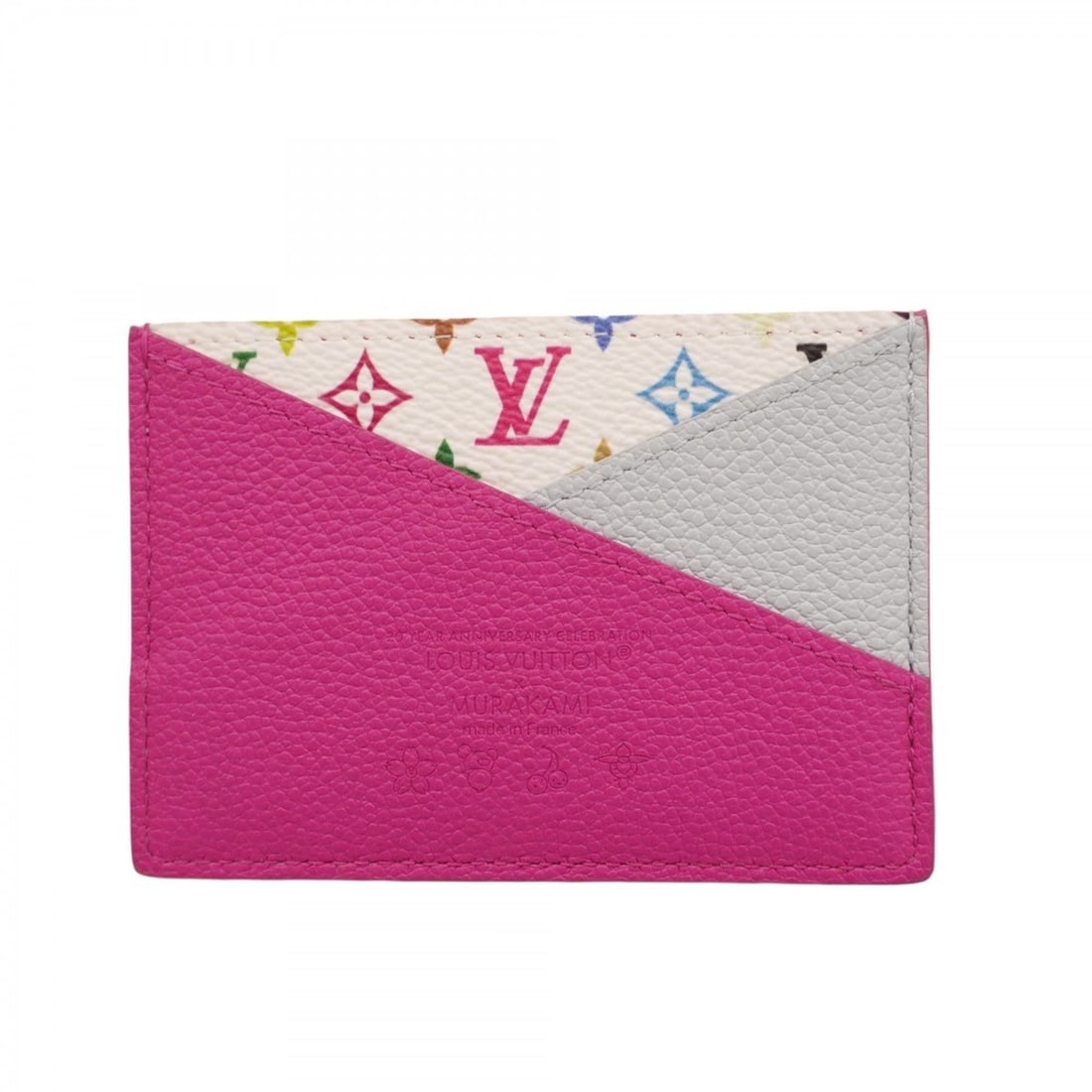 Louis Vuitton Monogram Multicolore Card Case, LV×TM Porte Carte Criss Cross, M14091, Pink, Women's: --- Catalog ---Category: DesignType: Card caseColor: PinkGender: WomenCategory: GeneralMPN: M14091Brand: Louis VuittonCategory: Physical PropertiesSize (HxWxD): 7cm x 10cm x 5mm / 2.75'' x 3.93'' x 0.
