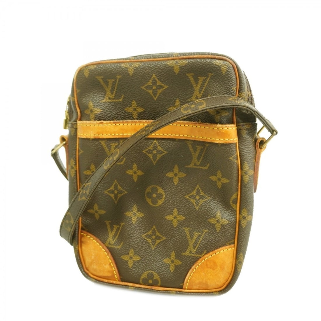 Louis Vuitton Monogram Danube Shoulder Bag M45266 Brown Women's: --- Catalog ---Category: SizeSize (HxWxD): 21cm x 15cm x 4.5cm / 8.26'' x 5.9'' x 1.77''Category: DesignType: Shoulder bagColor: BrownGender: WomenCategory: GeneralMPN: M45266Brand: Louis Vuitton--- I