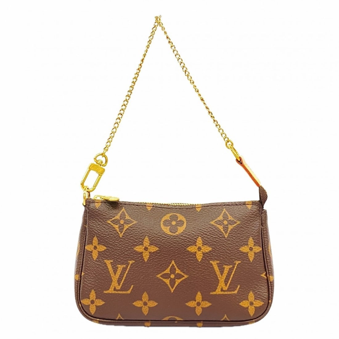 Louis Vuitton Monogram Mini Pochette Accessoires M58009 Brown Women's Bag/Pouch (1 of 12)