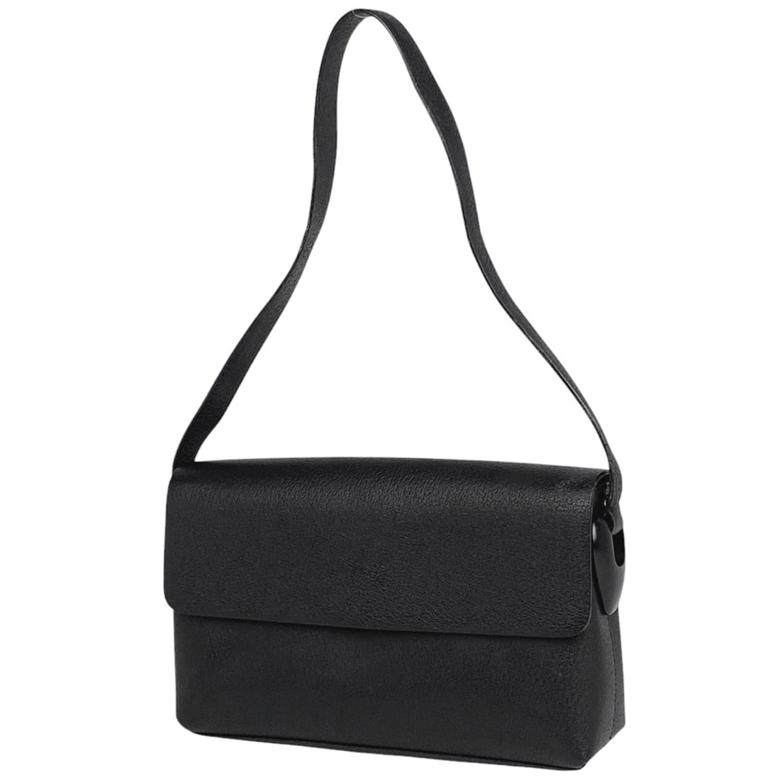 Gucci Logo Shoulder Bag, Old 00119981766, Leather Black, Women's (1 of 10)