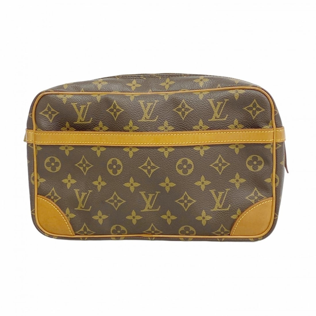 Louis Vuitton Monogram Compiègne 28 Clutch Bag M51845 Brown Men's/Women's (1 of 10)