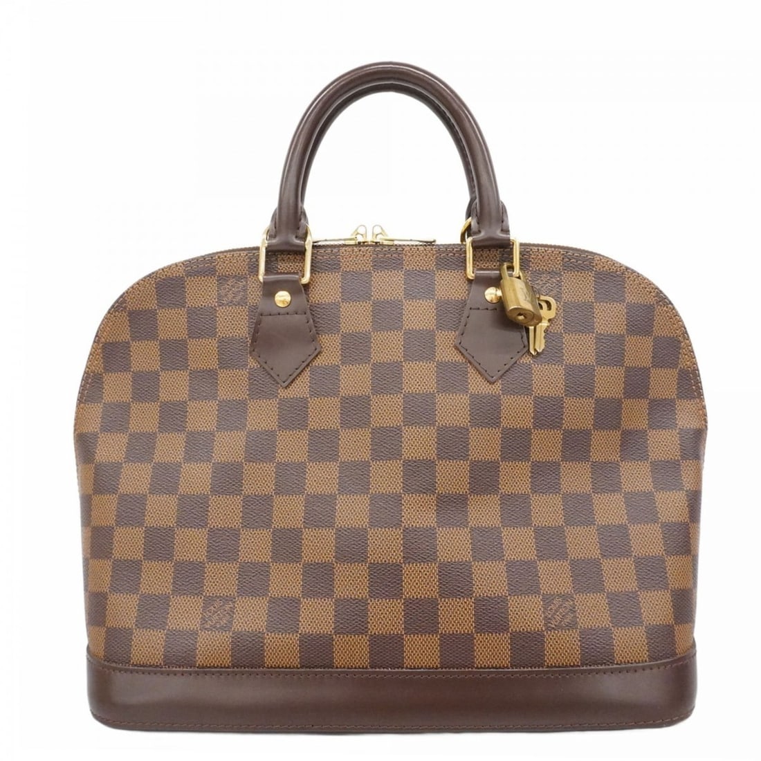 Louis Vuitton Damier Alma Handbag N51131 Ebene Women's (1 of 11)