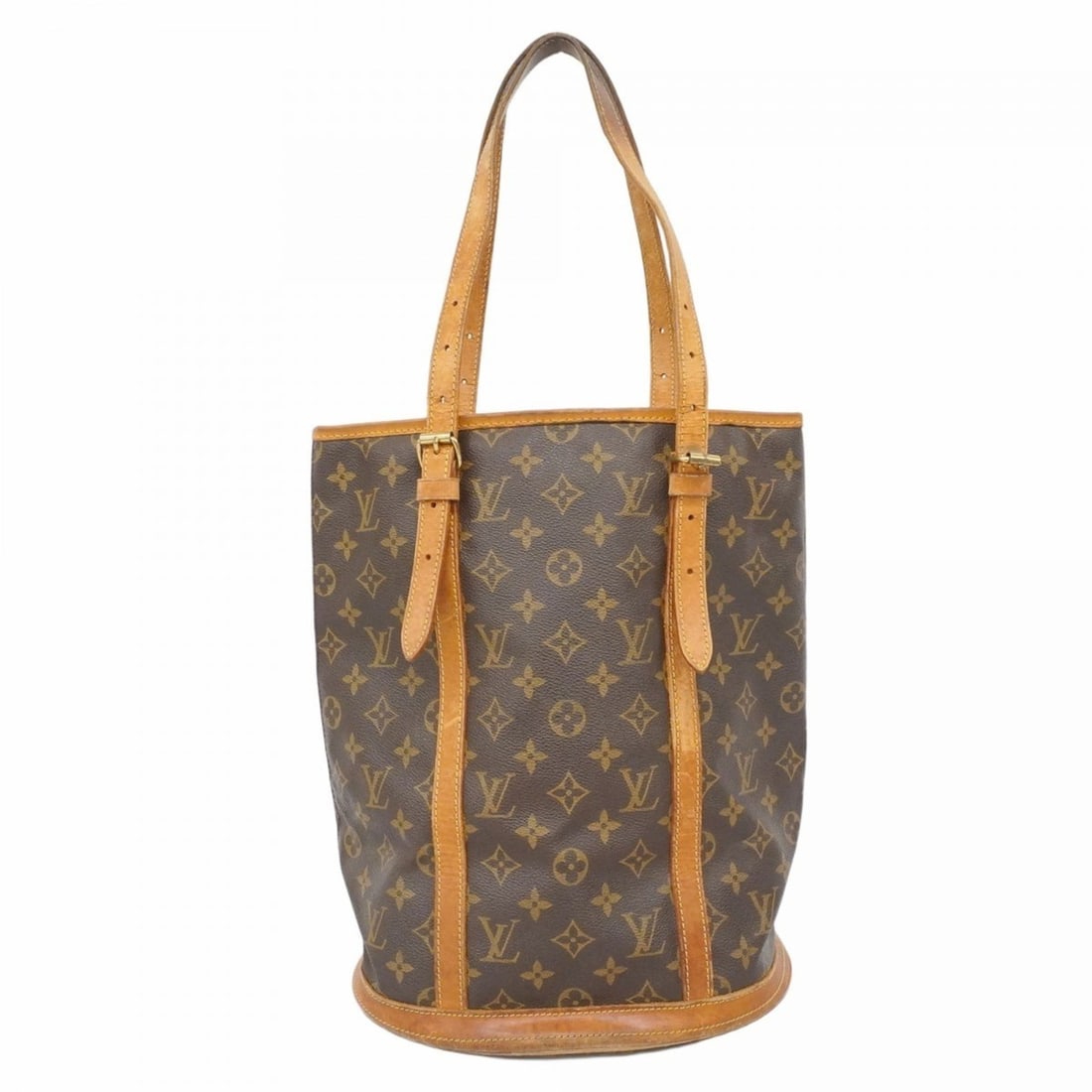 Louis Vuitton Monogram Bucket GM Tote Bag M42236 Brown Women's: --- Catalog ---Category: SizeSize (HxWxD): 36cm x 27cm x 20cm / 14.17'' x 10.62'' x 7.87''Category: DesignType: Tote bagColor: BrownGender: WomenCategory: GeneralMPN: M42236Brand: Louis Vuitton--- Ite